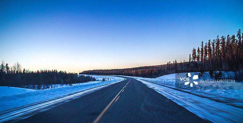 阿拉斯加公路图片素材