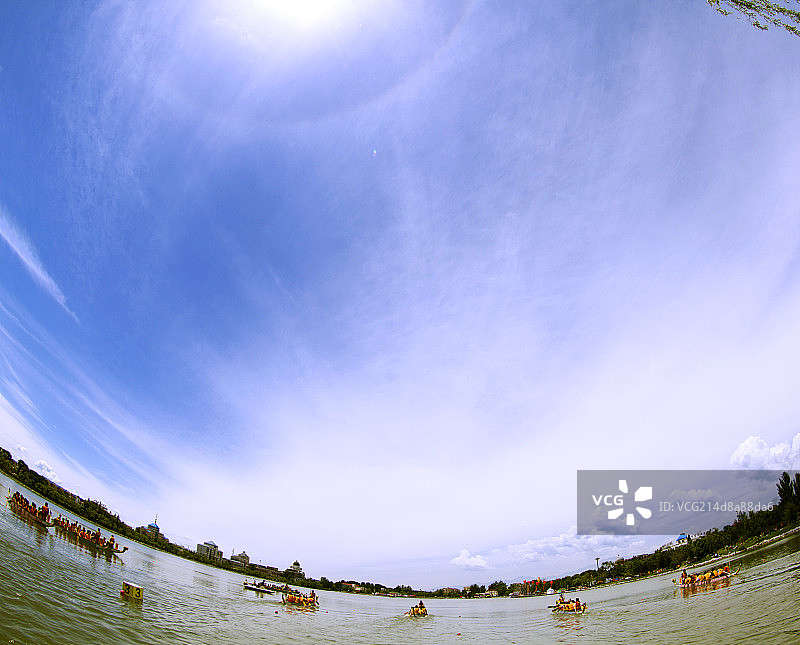 端午节龙舟划船比赛图片素材