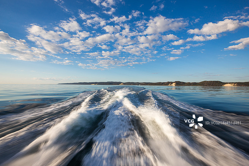 摩顿岛航迹图片素材