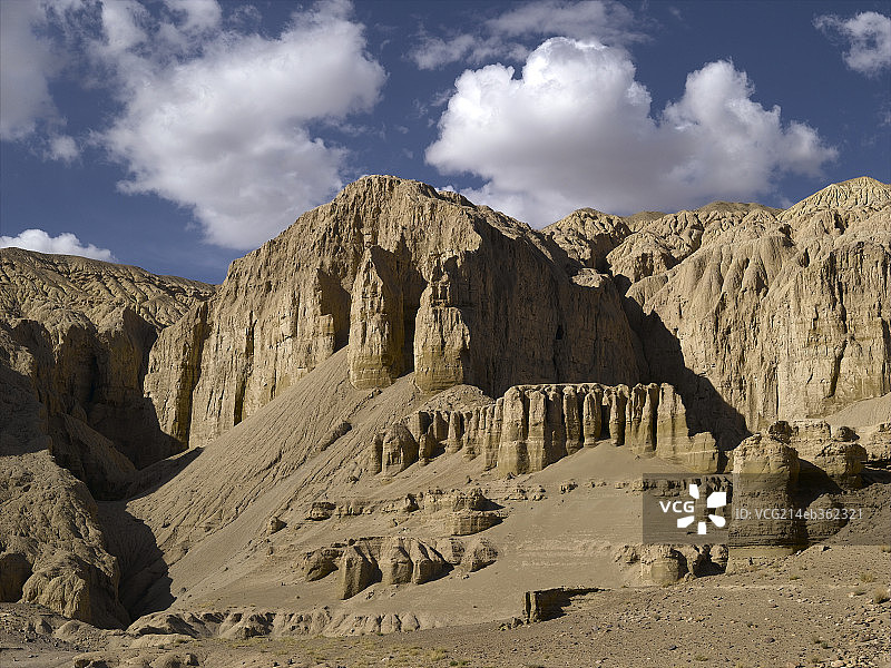 西藏自然风景札达土林图片素材