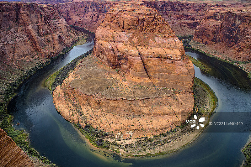 美国马蹄湾风光图片素材