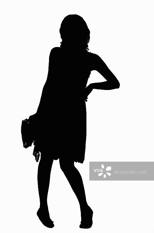 silhouette of people图片素材