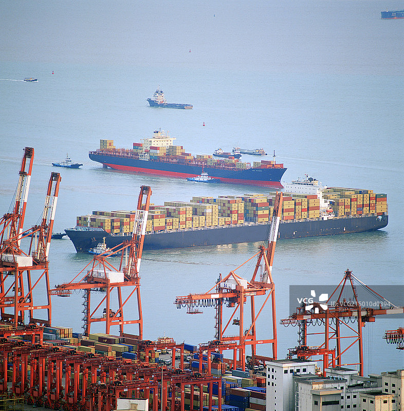 深圳妈湾港码头图片素材