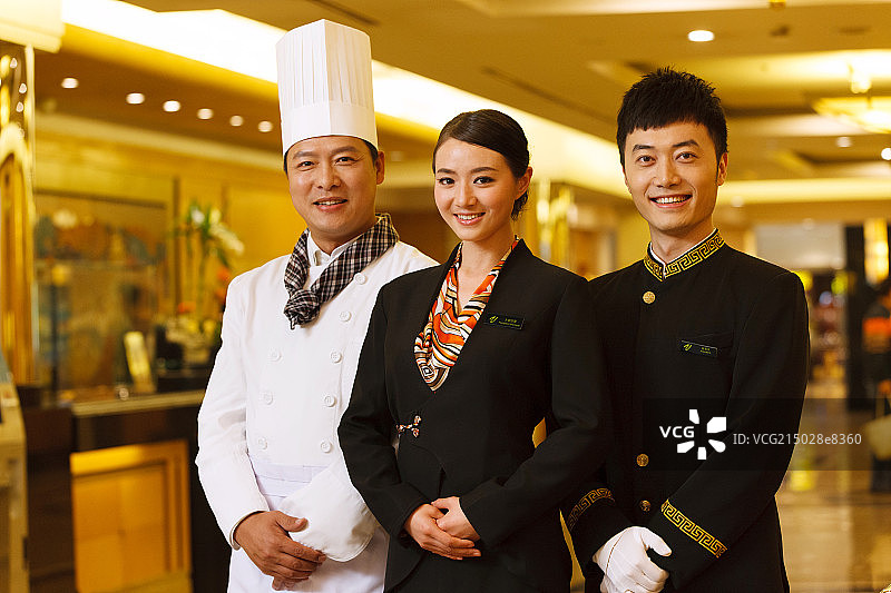 酒店服务人员图片素材