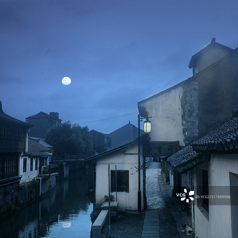 水乡枫泾图片素材