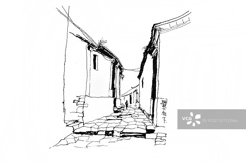 川底下村图片素材