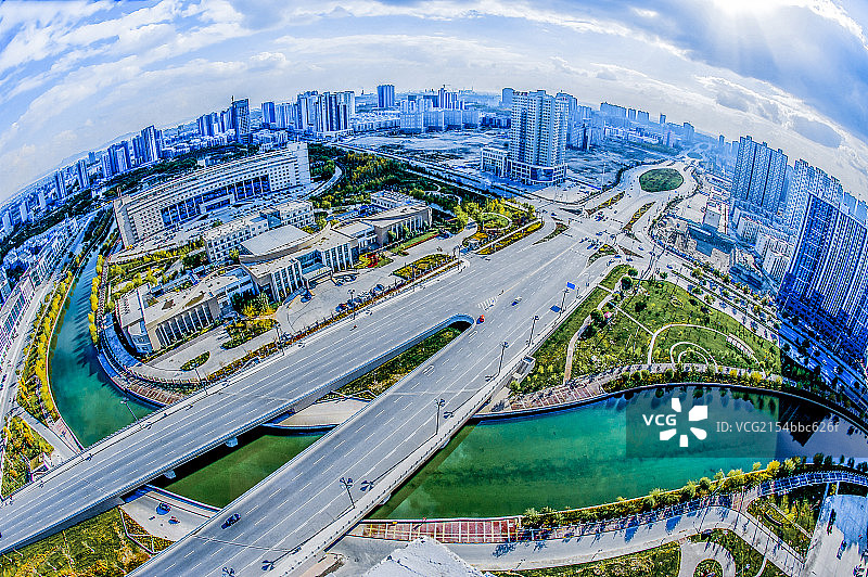 西域水城图片素材