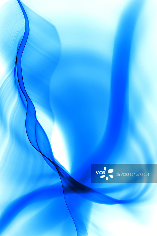 蓝色光绘白底背景棚拍素材图片素材