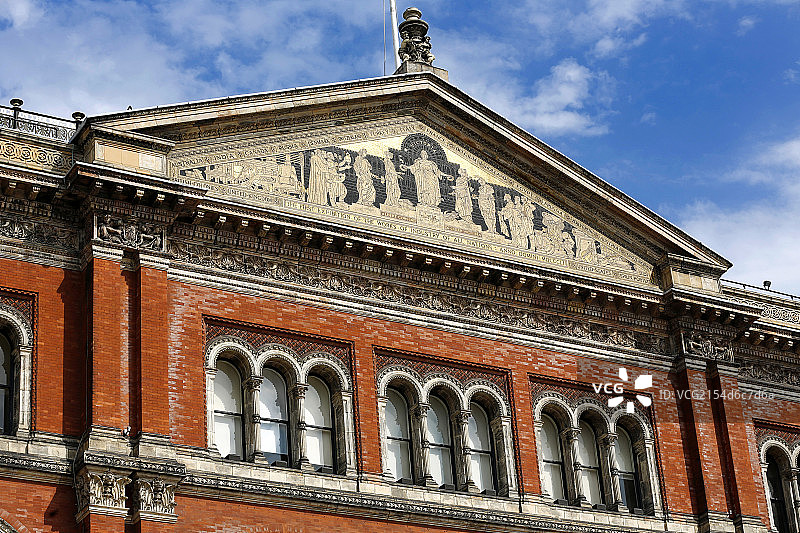伦敦维多利亚和阿尔伯特博物馆图片素材