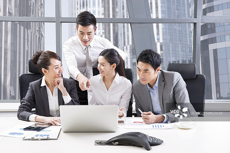 商务人士办公室工作图片素材