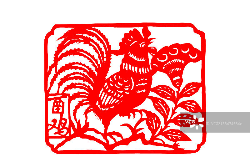 十二生肖酉鸡图片素材