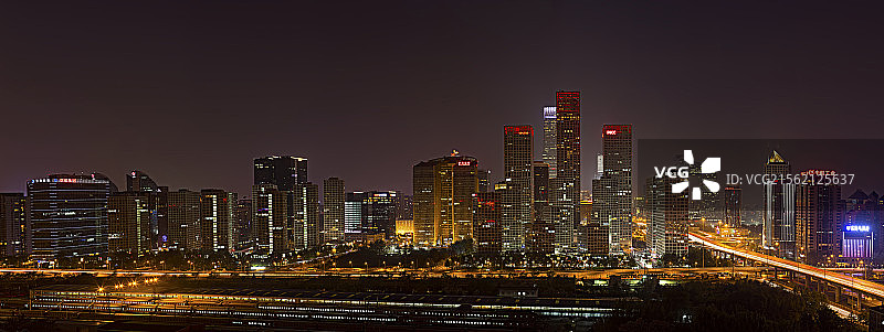 北京CBD全景图片素材