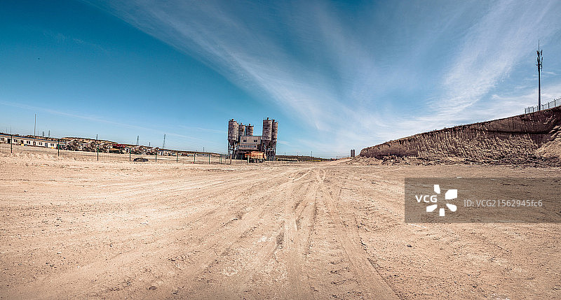 混凝土搅拌站图片素材