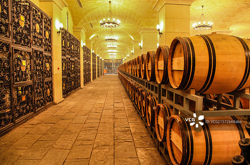 北京爱斐堡葡萄酒窖图片素材