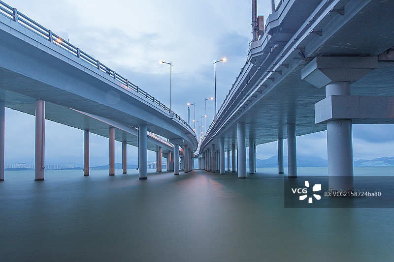 深圳湾大桥图片素材