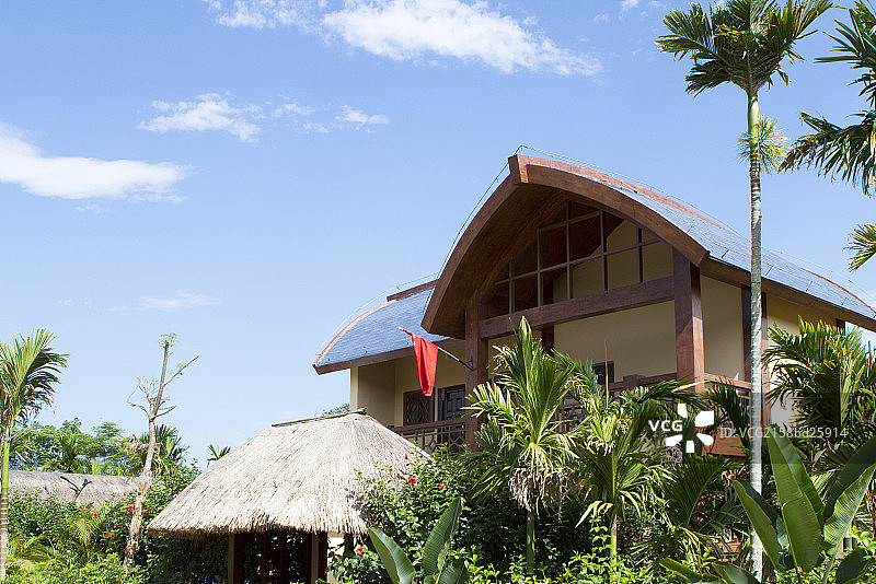 茅草屋图片素材
