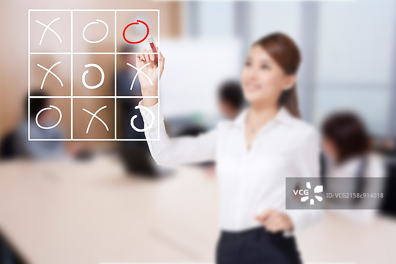 年轻商务女性图片素材