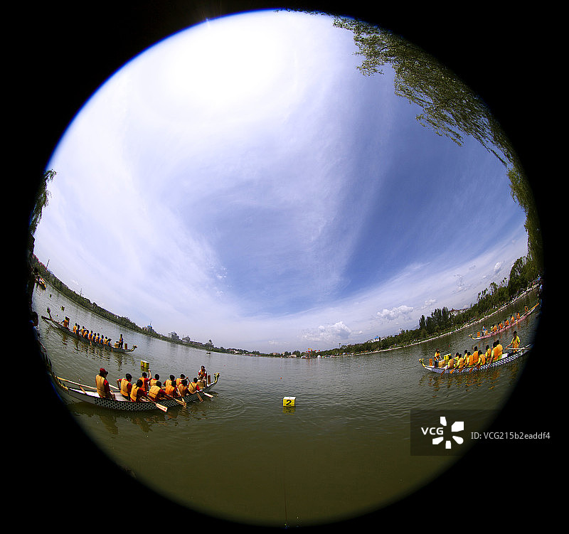 端午节龙舟划船比赛图片素材