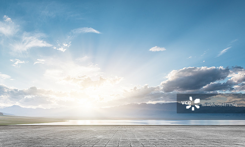 云景道路图片素材