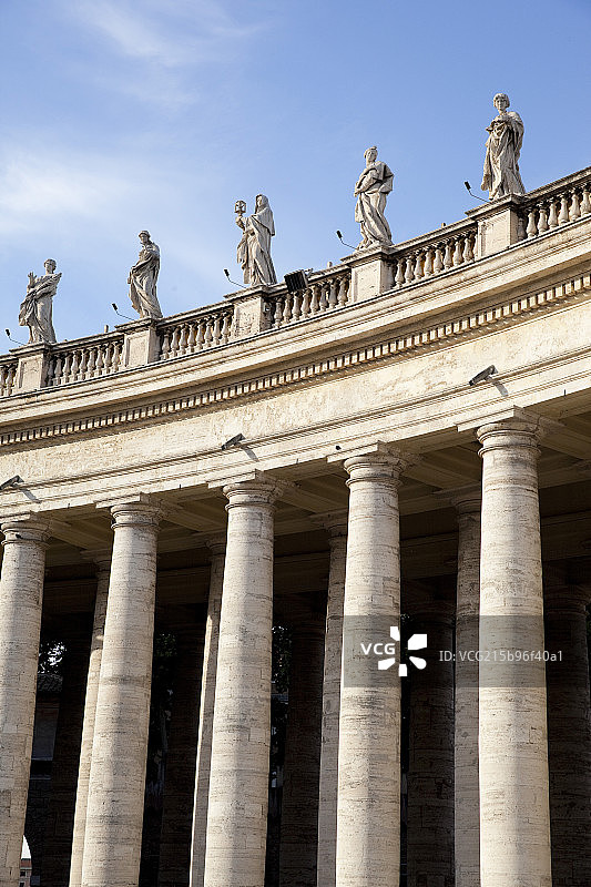 梵蒂冈圣彼得大教堂图片素材