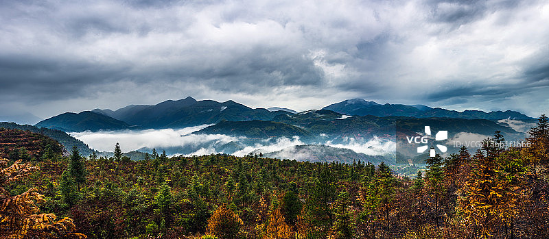 铜钹山风光图片素材