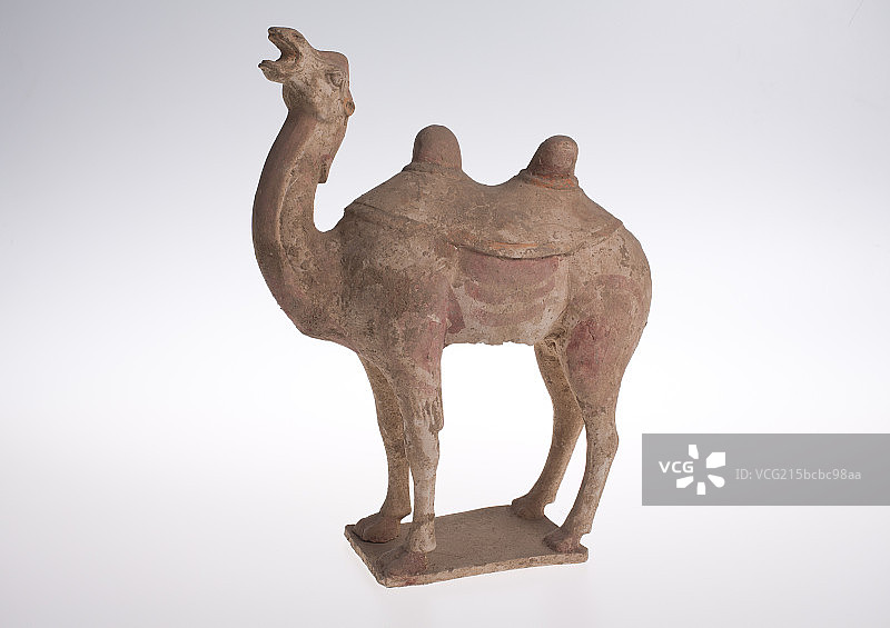 唐代陶骆驼图片素材