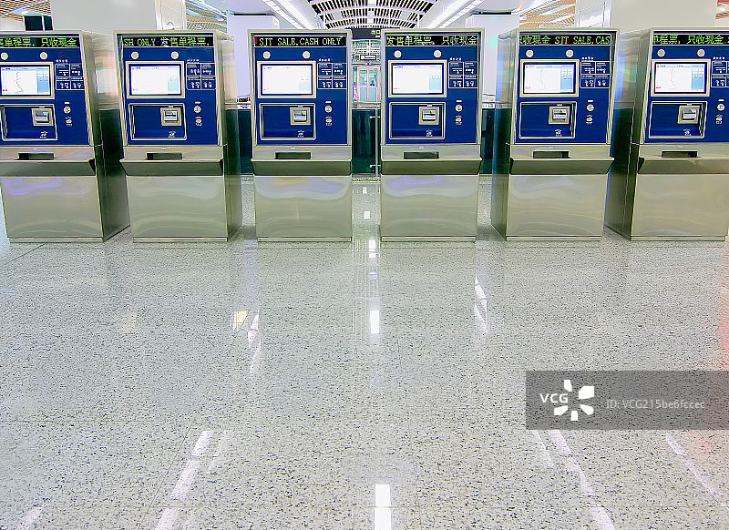 地铁自动售票机图片素材