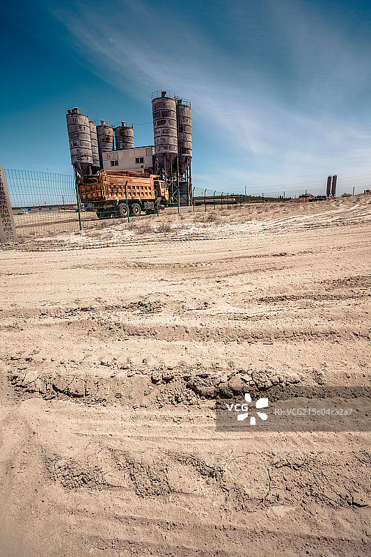 混凝土搅拌站图片素材