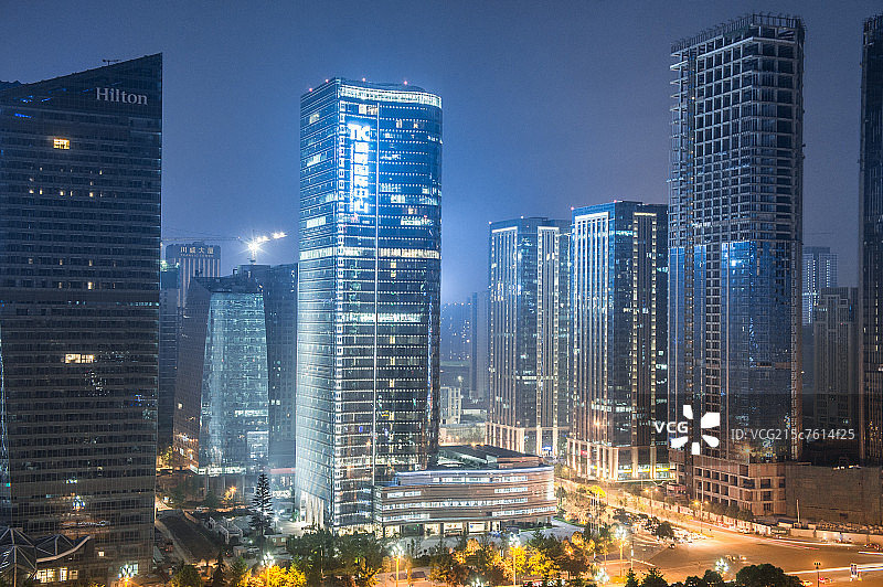 成都市高新技术产业园区图片素材