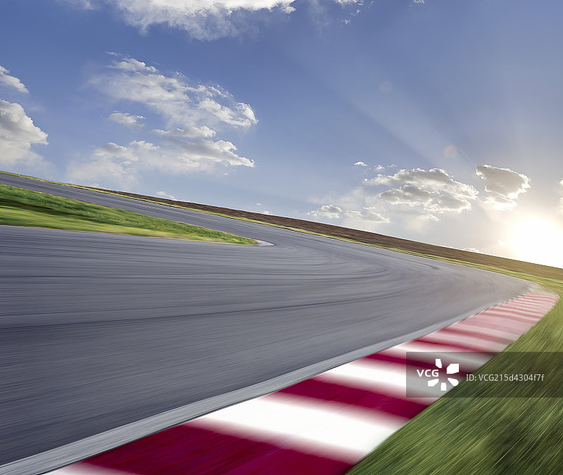 F1赛道运动模糊速度特效图片素材