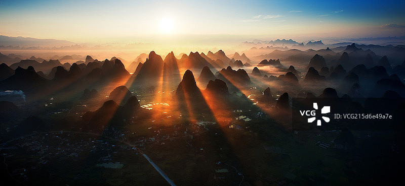 广西桂林阳朔风光图片素材