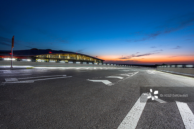 机场道路图片素材