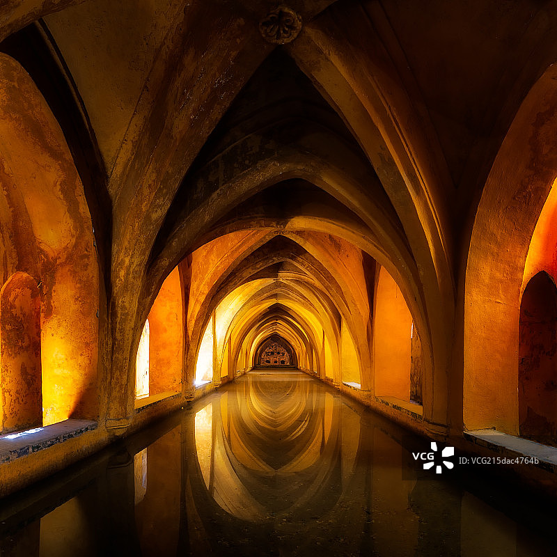 塞维利亚王宫图片素材