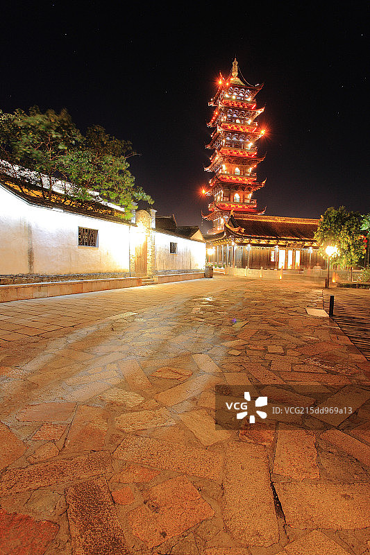 浙江乌镇西栅图片素材
