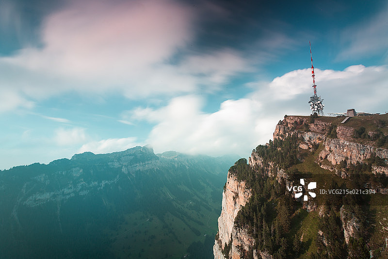 瑞士Niederhorn山顶图片素材