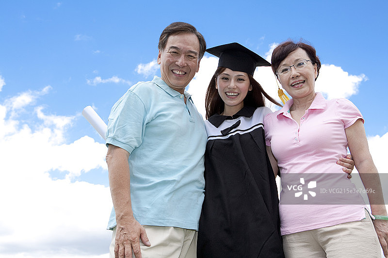 二代家庭,全家福图片素材