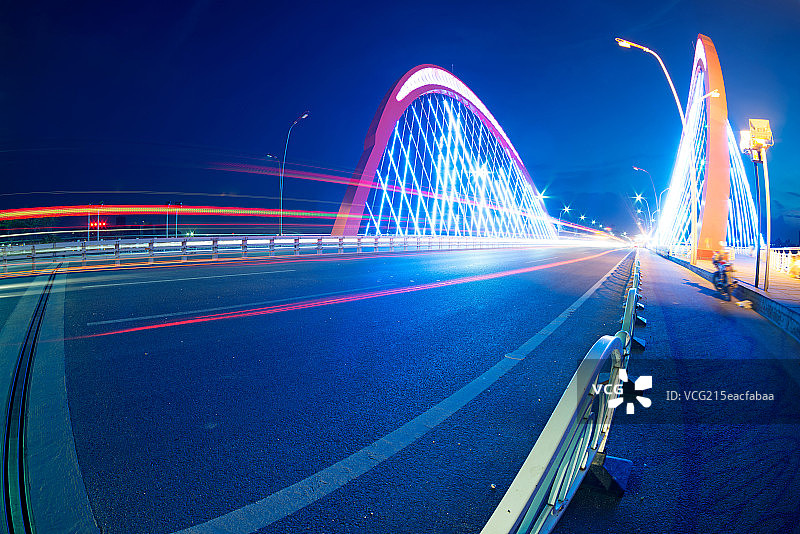 江西南昌艾溪湖大桥图片素材