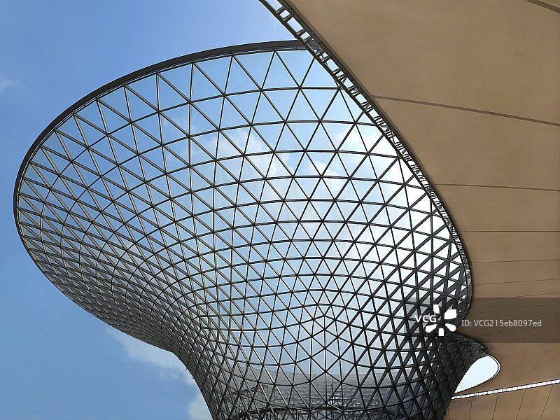 上海世博会世博轴图片素材