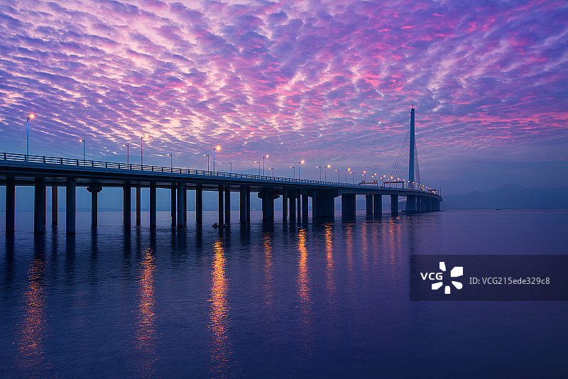 深圳湾大桥图片素材