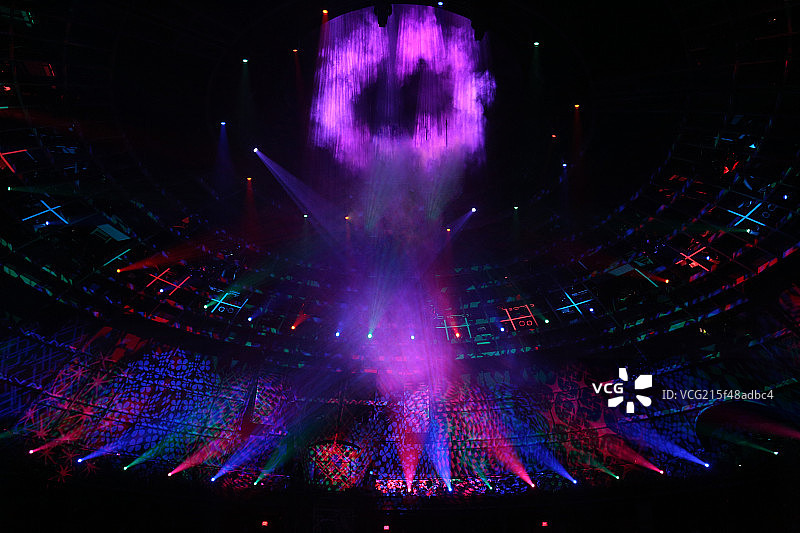 剧院内舞台与灯光图片素材