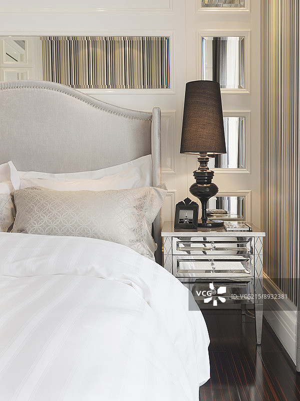 卧室一角图片素材