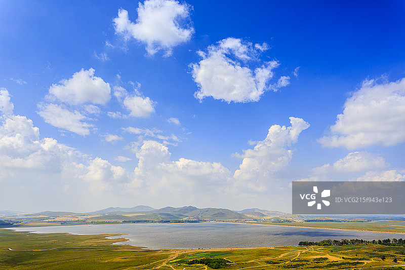 张北 天鹅湖图片素材