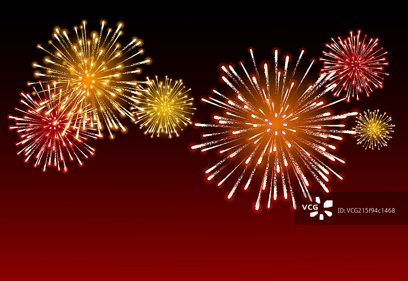 夜空焰火图片素材