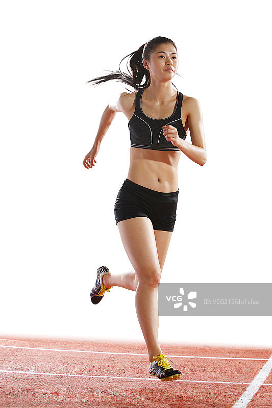 田径运动员跑步图片素材