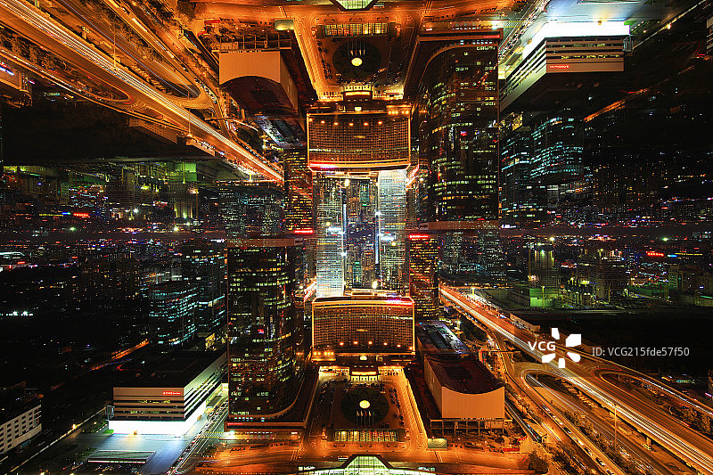 北京CBD未来城图片素材