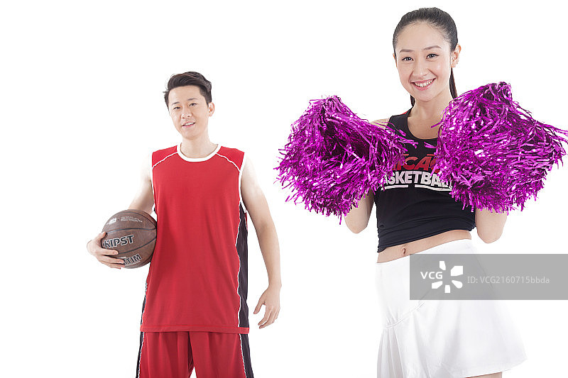 篮球宝贝和篮球运动员图片素材