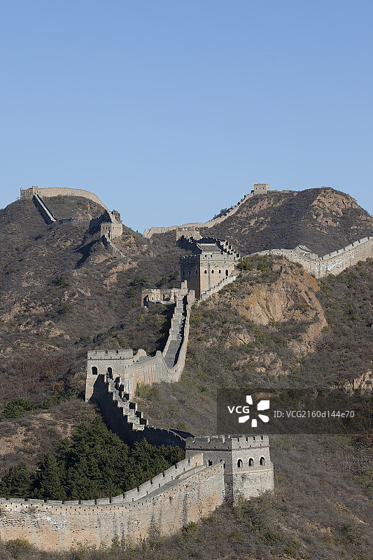 北京金山岭长城图片素材