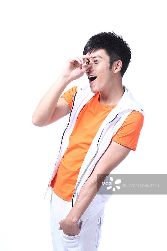 跳街舞的年轻男人图片素材