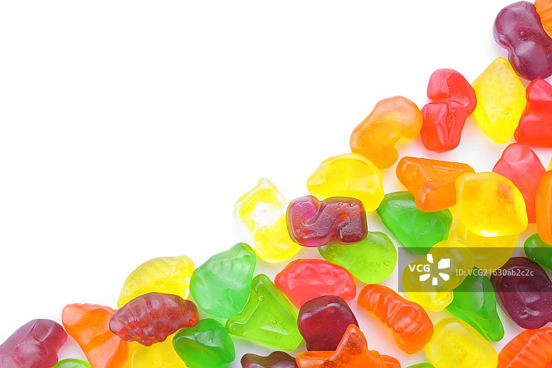彩色软糖图片素材