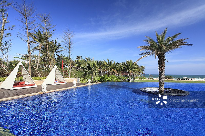 酒店游泳池图片素材